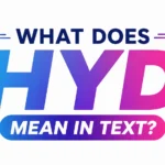 what-does-hyd-mean