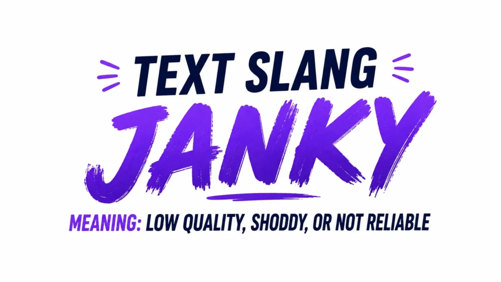 janky-meaning