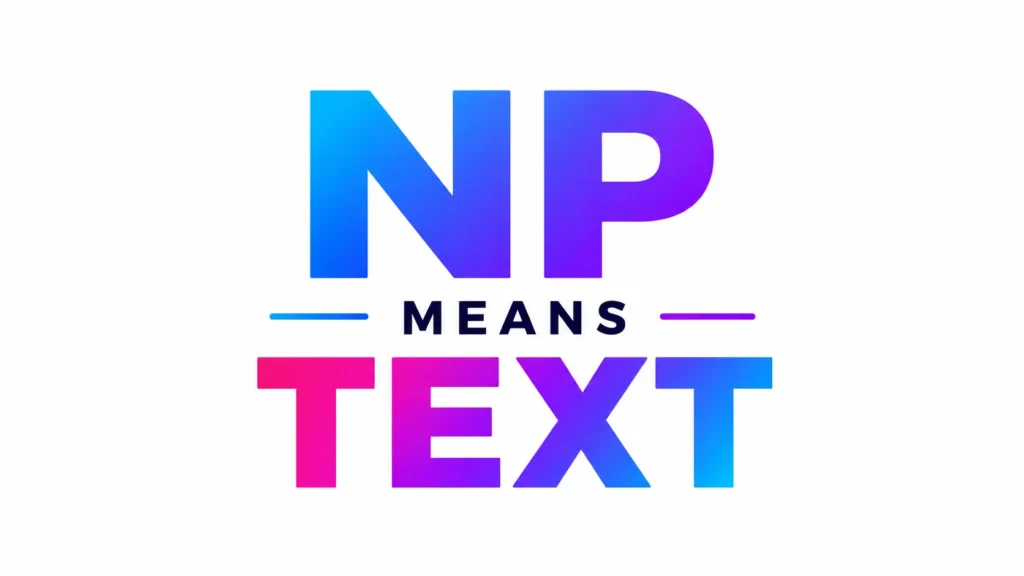 np-meaning-text