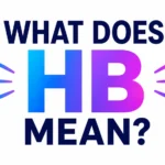 what-does-hb-mean