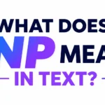 what-does-np-mean-in-text