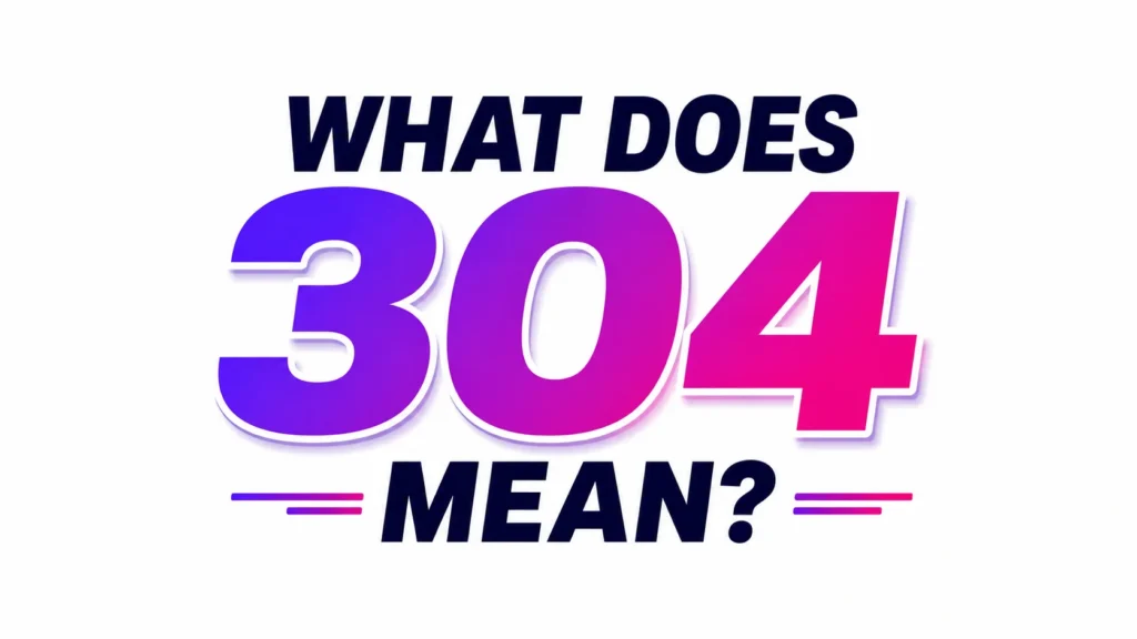 what-is-304-mean