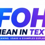 what-does-foh-mean-in-text
